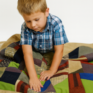Weighted Sensory Quilt for All Ages — Calming Deep Pressure for Sleep & Focus