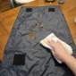 Wipe‑clean vinyl weighted blanket for schools and therapy settings