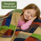 Sensory-Quilt_Girl_laying_on-top-sleeping